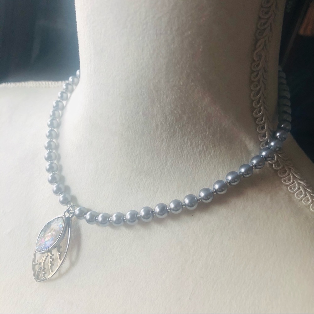 Handcrafted Repurpose Abalone Shell Botanical Pen… - image 4